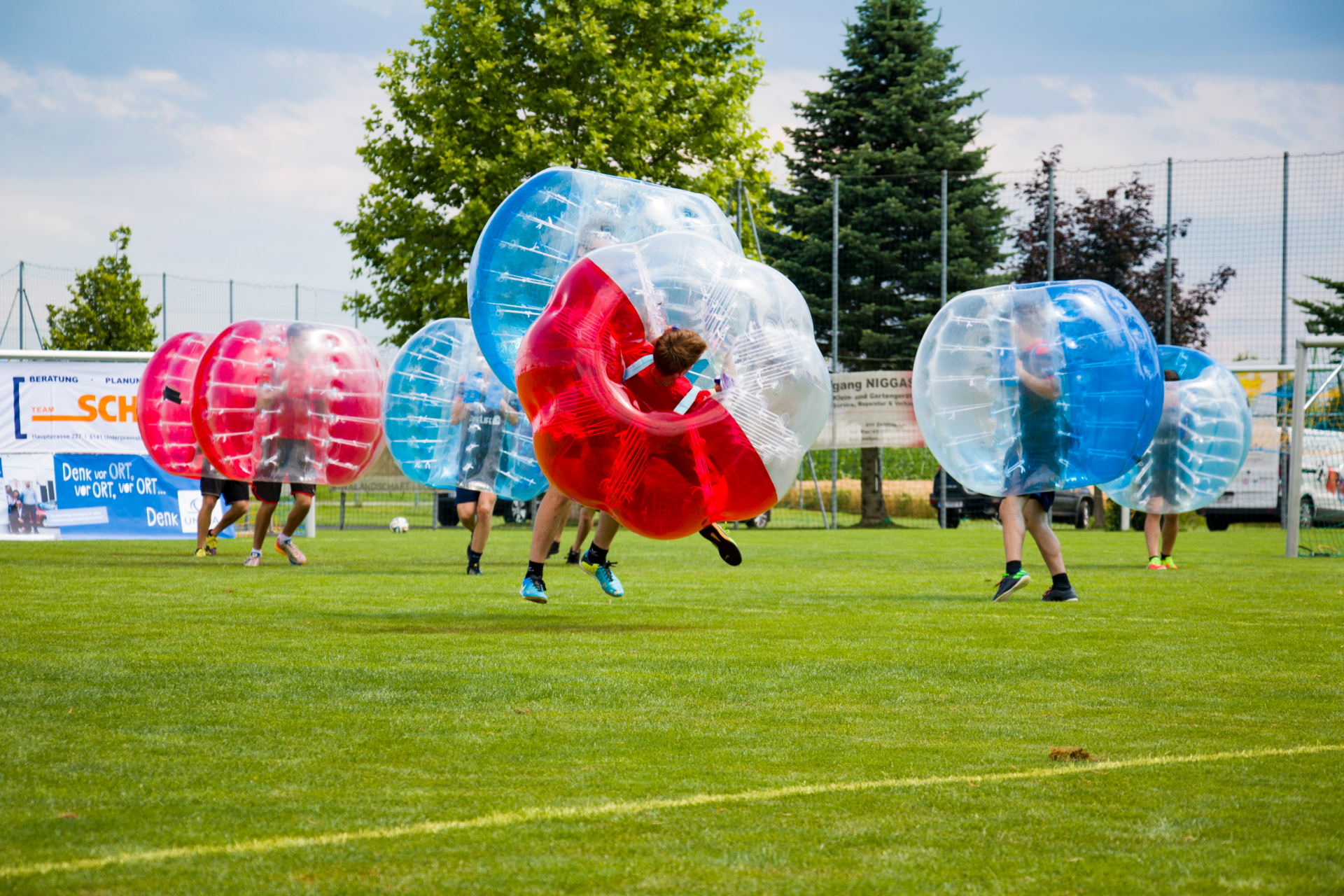 Jeux gonflables géants (Intervilles ou Ninja Warrior)