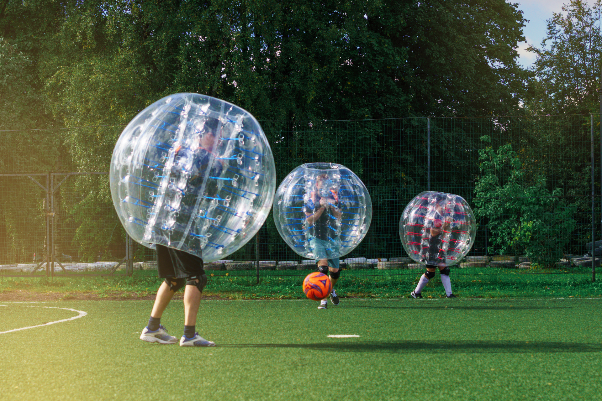 Bubble Foot & Bumper Ball