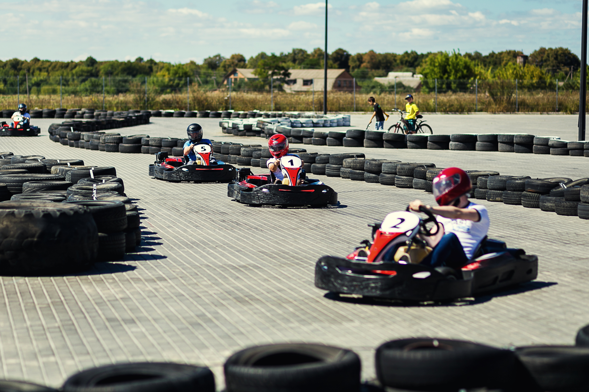 Karting & course de drones